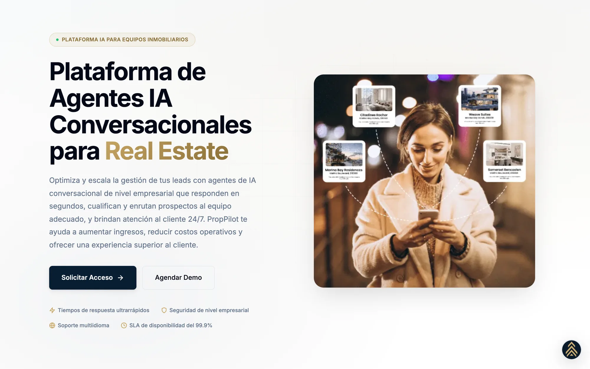 proppilot.ai: plataforma de agentes IA conversacionales para real estate
