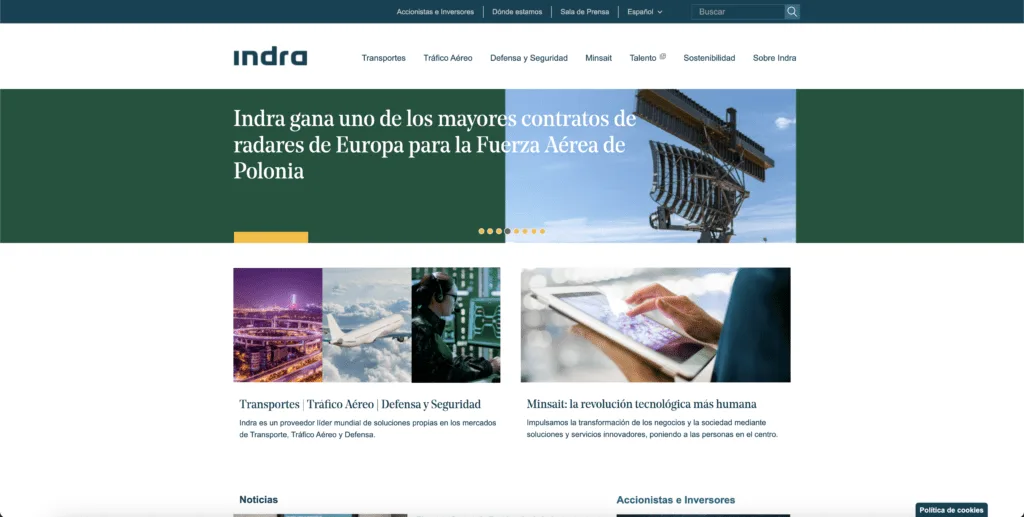 Indra - Empresa Software Indra Empresa Software | Expertos en Desarrollo de Aplicaciones Móviles