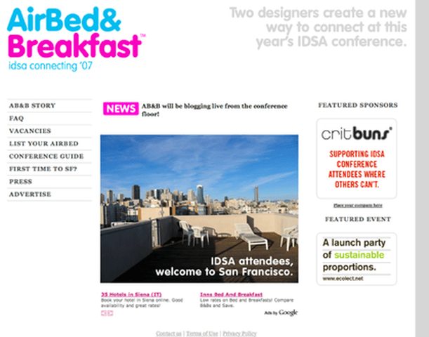 Cómo Construir un Producto Mínimo Viable (PMV) y Conseguir Financiación 3 Ejemplo de producto minimo viable: Airbnb
